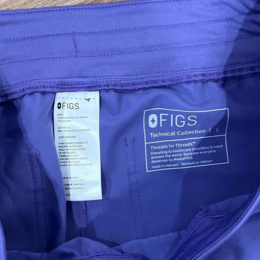 FIGS Yola High Waisted Pants - Picture 4 of 4